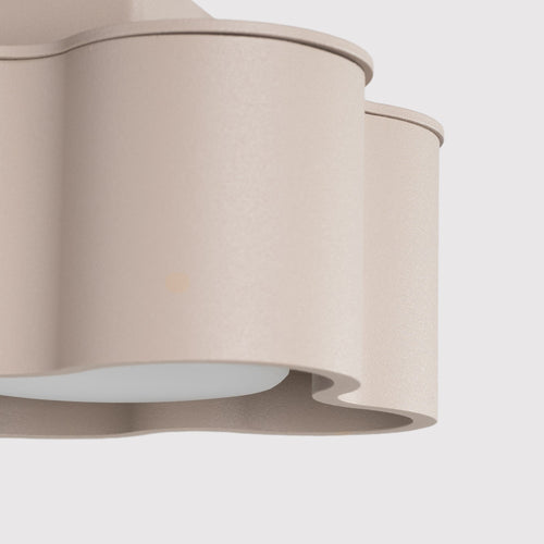 Sollux Lighting Plafondlamp OVIO 2 taupe Gx53 - 24,5x12x8cm