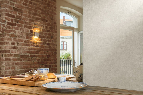 Livingwalls behang effen beige - 53 cm x 10.05 m - AS-367204