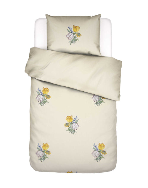Essenza Cornelie dekbedovertrek - Eenpersoons – 140x200/220 cm - Vanille