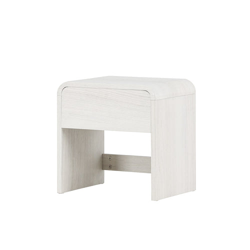 Nest living Carst houten nachtkastje whitewash - 40 x 30 cm - vtwonen shop