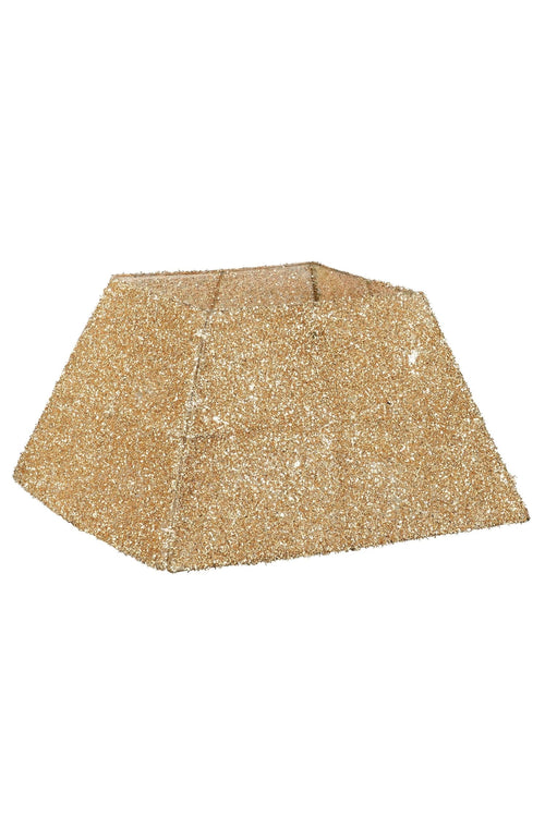 Mica Decorations Kerstboomrok Opvouwbaar - L50 x B50 x H30 cm - Kerstboommand - Goud