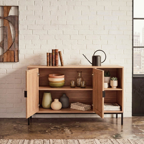 Calicosy - TARA Dressoir - Licht hout - 40x110x72 cm