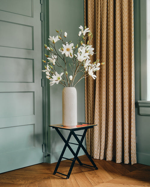 Blooming Good Zijden Magnolia Boeket XL  Good MC.03 - wit - 80-90 cm. hoogte