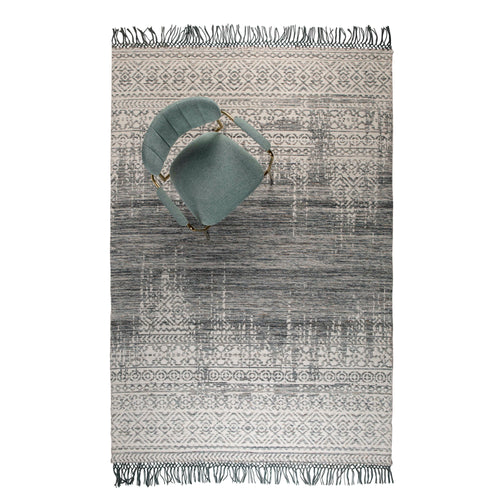 Housecraft Living Liv Vloerkleed 200x300 cm Vintage Zeeblauw - vtwonen shop