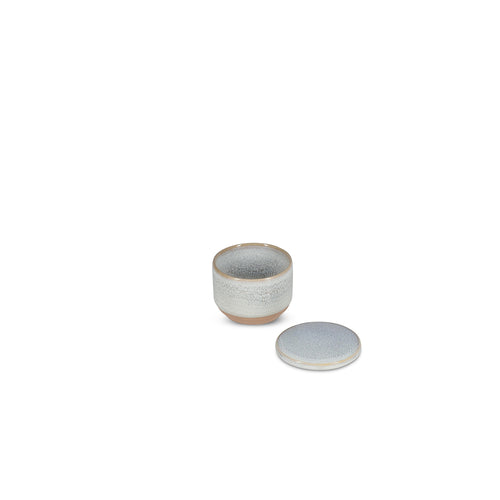 Salt & Pepper - Suikerpot 7xH6cm met deksel beige Cameo