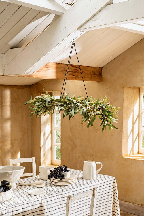 vtwonen decoratie ring - metaal - goud - 60 cm