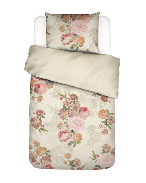 Essenza Orianna dekbedovertrek - Eenpersoons – 140x200/220 cm - Vanille