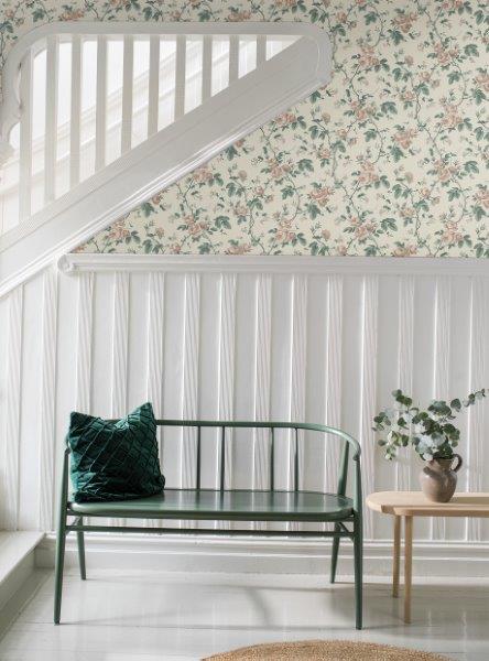 Borastapeter behang rozen beige - 53 cm x 10.05 m - 660416 - vtwonen shop