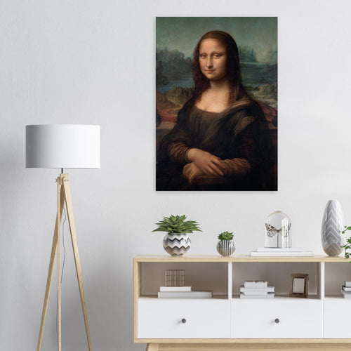 Artfulprints  Leonardo Da Vinci - Mona Lisa   poster 70x100 cm - vtwonen shop