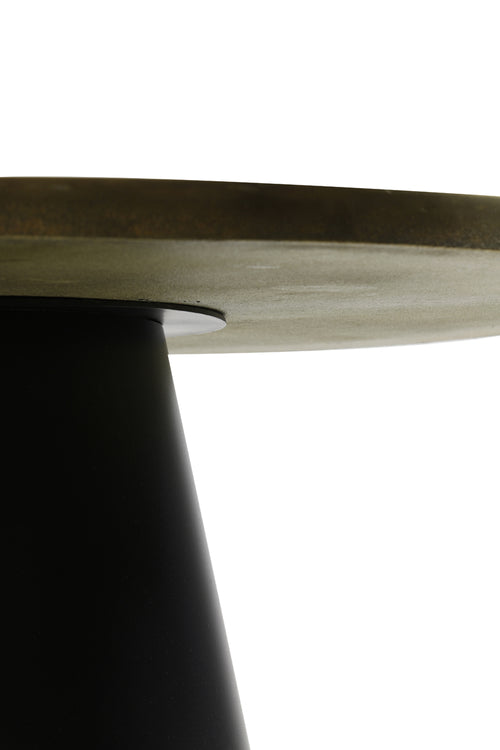 Light & Living salontafel POPETA - Ø75x35cm - brons - vtwonen shop