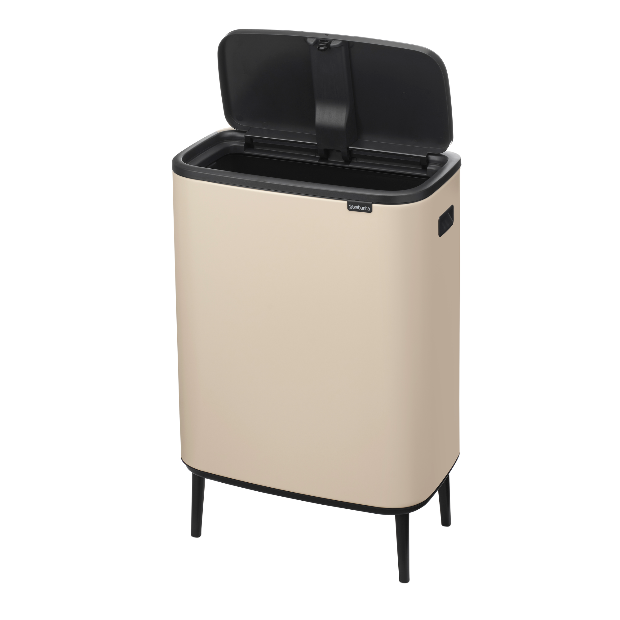 brabantia Bo タッチビン Brabantia Bo Touch Bin Hi, met 1 binnenemmer, 60 liter - Soft