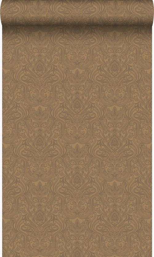 Origin Wallcoverings behang ornamenten glanzend brons - 53 cm x 10,05 m - 346533 - vtwonen shop