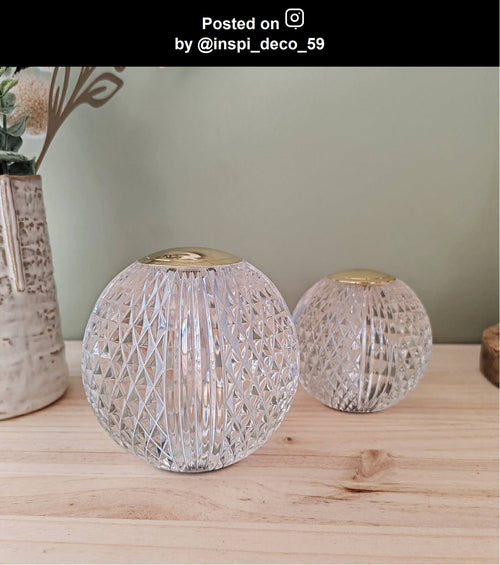 Lucide tafellamp CINTRA - Geïntegreerde LED - Transparant - vtwonen shop