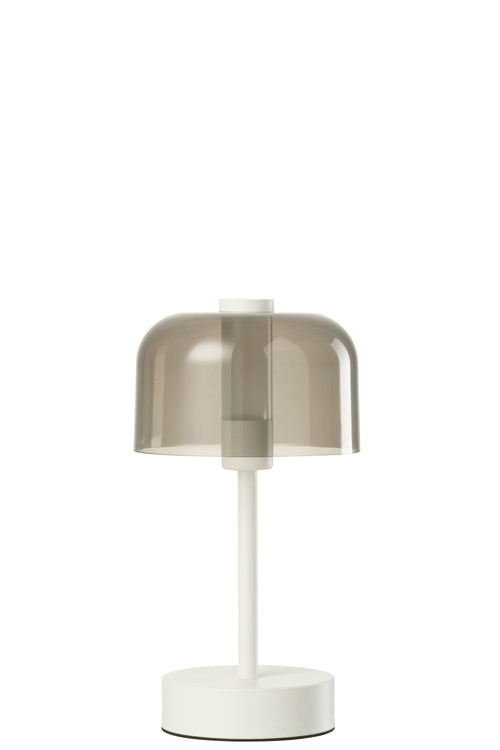 J-Line tafellamp Woa - metaal - wit
