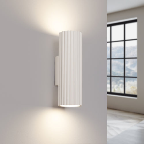 Sollux Lighting Wandlamp KARBON 20 beige - 6,5x8,5x20cm