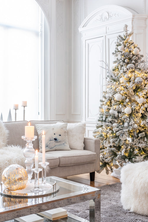 J-Line kandelaar Effen - glas - transparant - large - vtwonen shop