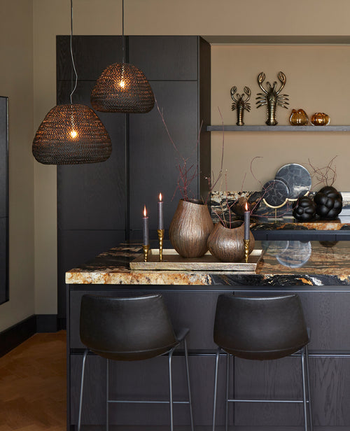 Light & Living ornament LOBSTER - 37x19x10cm - brons