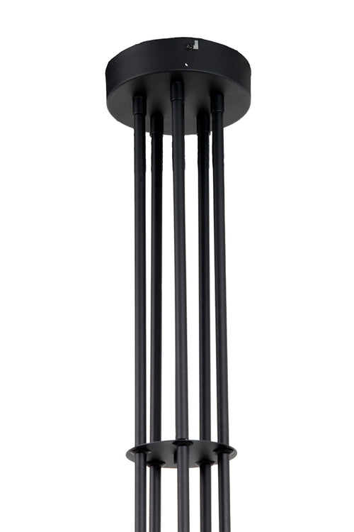 Light & Living hanglamp HOODIES - zwart - Ø86.5x89cm - vtwonen shop