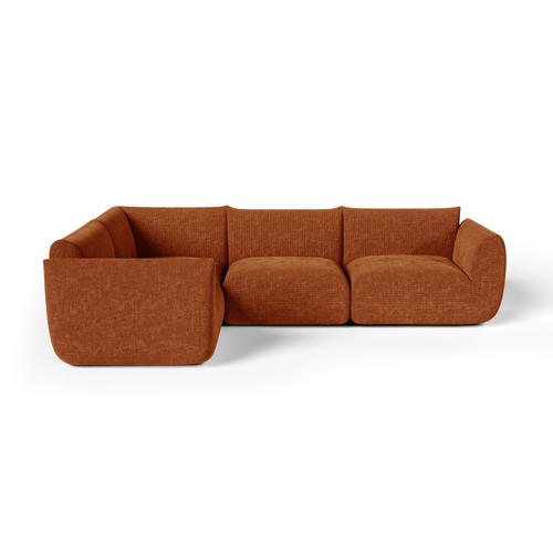 Sia Home - Modulaire hoekbank (links) NOOMA - chenillefluweel  302cm