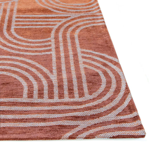 Lola&Moi vloerkleed Red Pepper - rood - 170x240cm