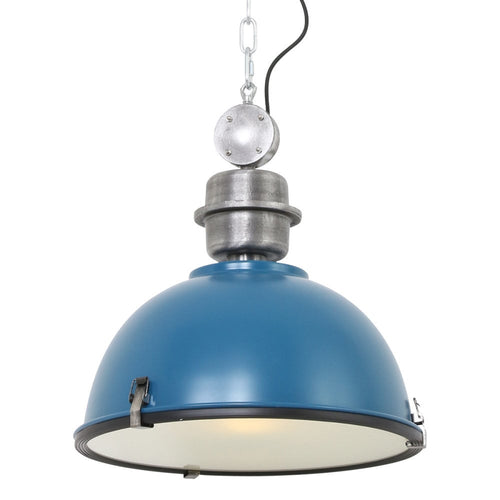 Steinhauer hanglamp bikkel - 1 lichts - 42x 145 cm - blauw - vtwonen shop