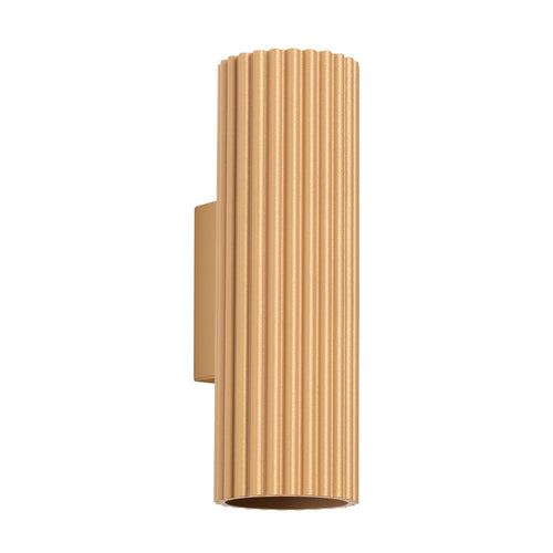 Sollux Lighting Wandlamp KARBON 20 goud - 6,5x8,5x20cm