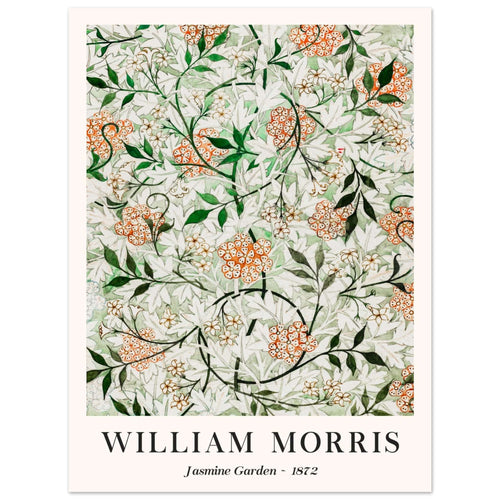 Artfulprints  William Morris - Jasmine garden   poster 30x40 cm