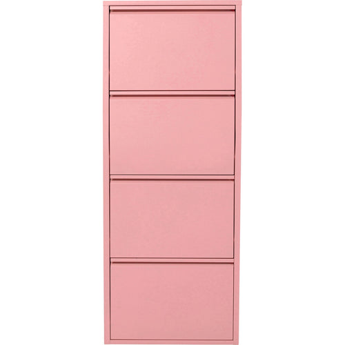 Kare Design Schoenenkast Caruso roze 4 laden