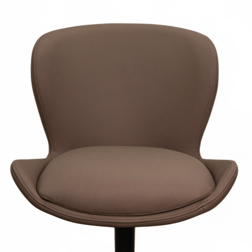 Furnhouse eetkamerstoel Nicklas - Taupe - Leer - Set van 2