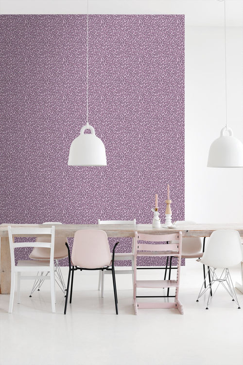 ESTAhome behang panterprint lila paars - 53 cm x 10.05 m - 131403