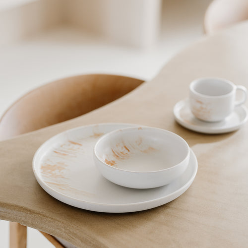 S|P Collection - Schotel 14cm desert Aquarel - Set van 4