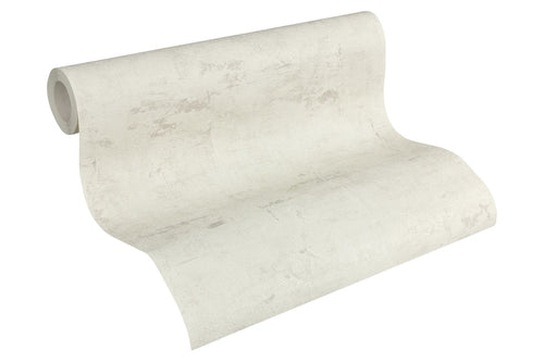 A.S. Création behang betonlook crème en grijs - 53 cm x 10.05 m - AS-306682