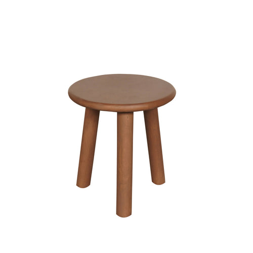 StarFurn Salontafel Enzo - Rond Bruin Hout - 37x37x41cm - vtwonen shop