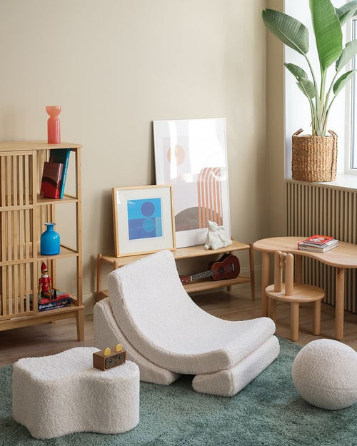 Wigiwama Maanstoel - Roomwit