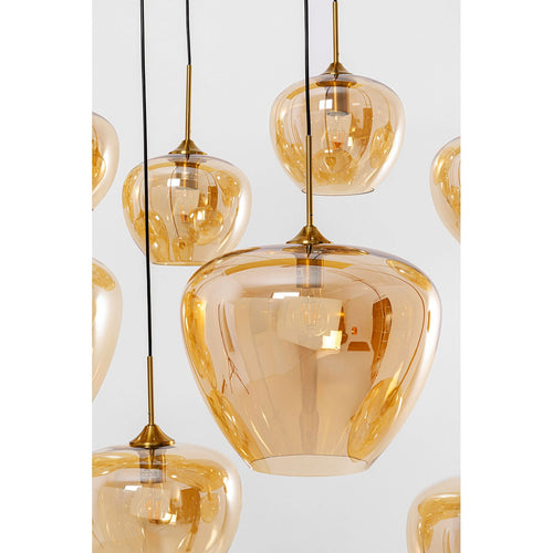 Kare Design Hanglamp Sphere 10 amber - vtwonen shop