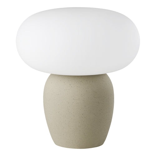 EGLO tafellamp Cahuama - e27 - 30 cm - lichtbruin/wit