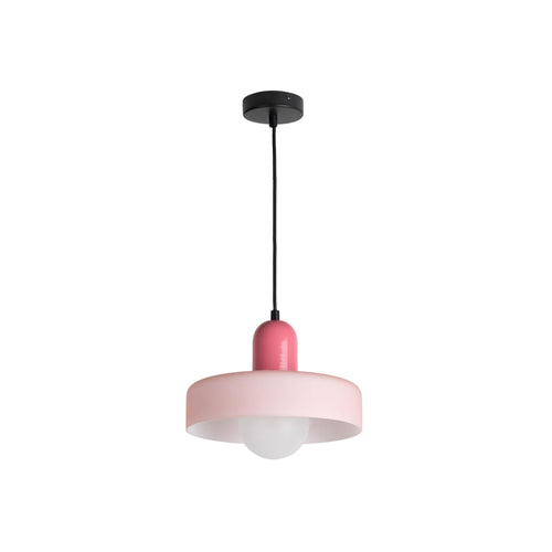 Leitmotiv hanglamp Opaco Grato - roze - Ø25cm - vtwonen shop