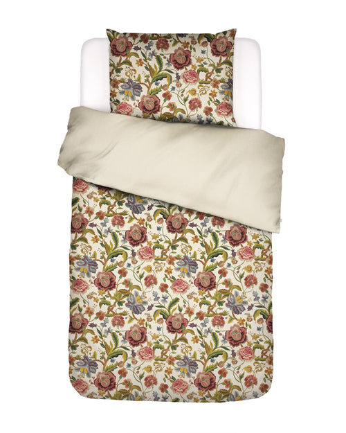 Essenza Roselina dekbedovertrek - Eenpersoons – 140x200/220 cm - Vanille