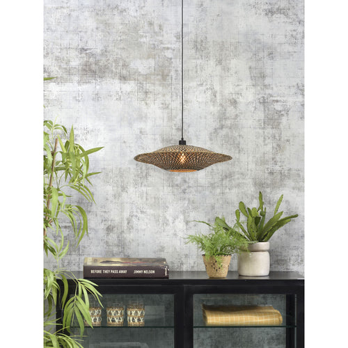 GOOD&MOJO hanglamp Bali - bruin - Ø60cm - vtwonen shop