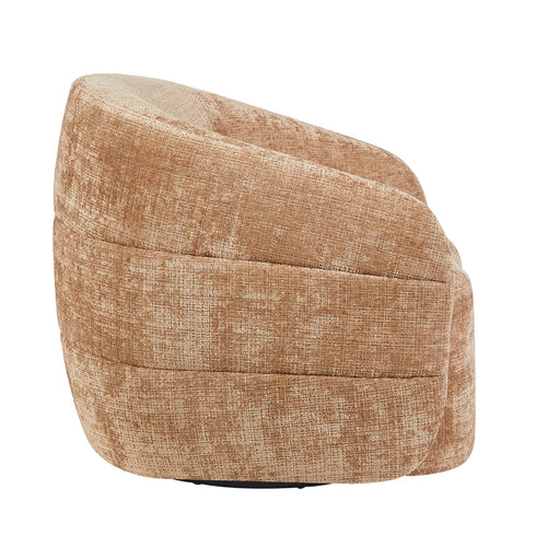 Starfurn Draaifauteuil Yara - Lichtbruin - 82x85x77 cm