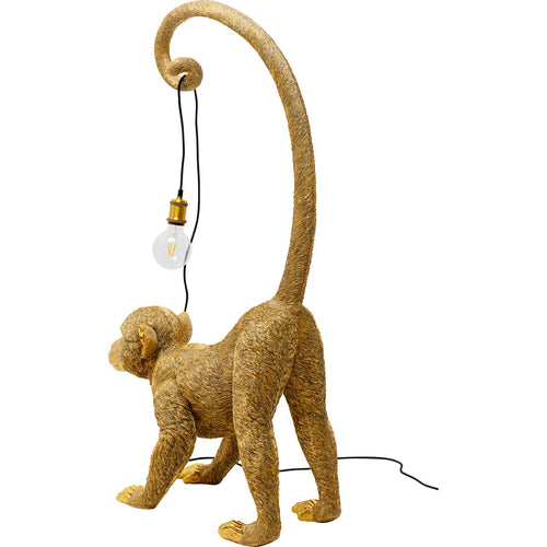 Kare Design Vloerlamp aap 120cm goud - vtwonen shop