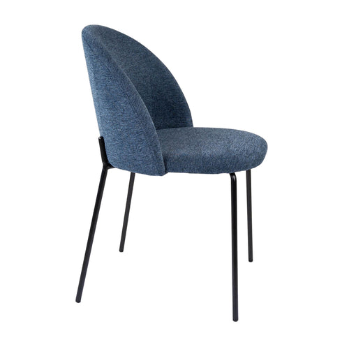 Kick eetkamerstoel Noa - Blauw