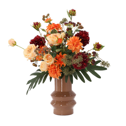 Maxifleur Kunst herfstboeket Tina Chicago 60cm