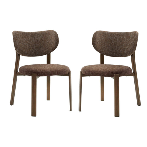 Calicosy - Eetkamerstoelen set van 2 OSLO - beige 53x52x77 cm