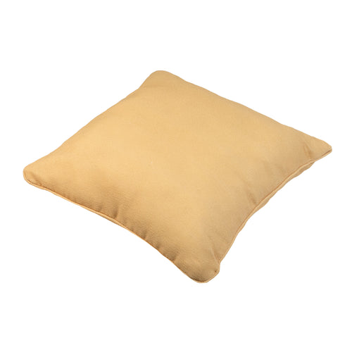 Madison sierkussen Napels - geel - 50x50x10cm - set van 4