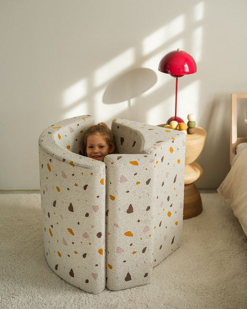 Wigiwama Terrazzo Moon Chair - Multi_Color - vtwonen shop