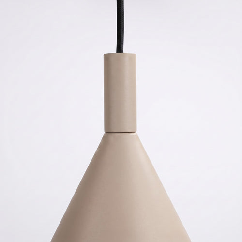Sollux Lighting Hanglamp NOX 25 taupe - 24,5x24,5x140cm