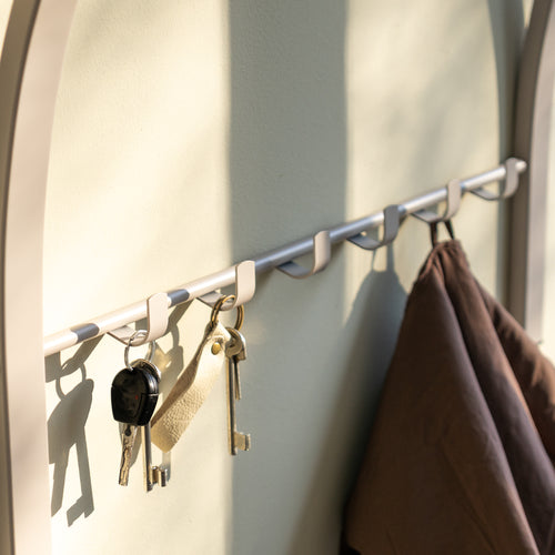 Spinder Design kapstok Carve 1 - Silky Taupe - 6 haken