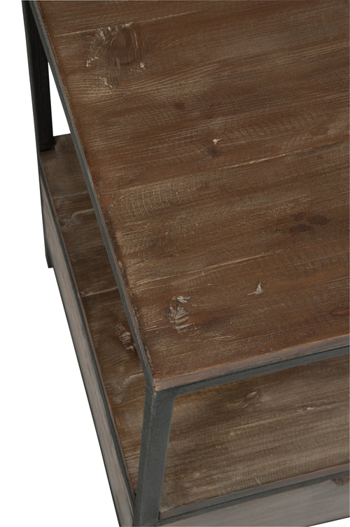 J-Line salontafel - hout/metaal - bruin/zwart - vtwonen shop