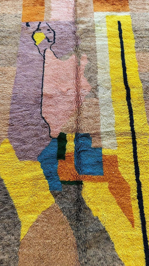 AFK Living vloerkleed Berber - handgemaakt - Wol - 200 x 300 cm